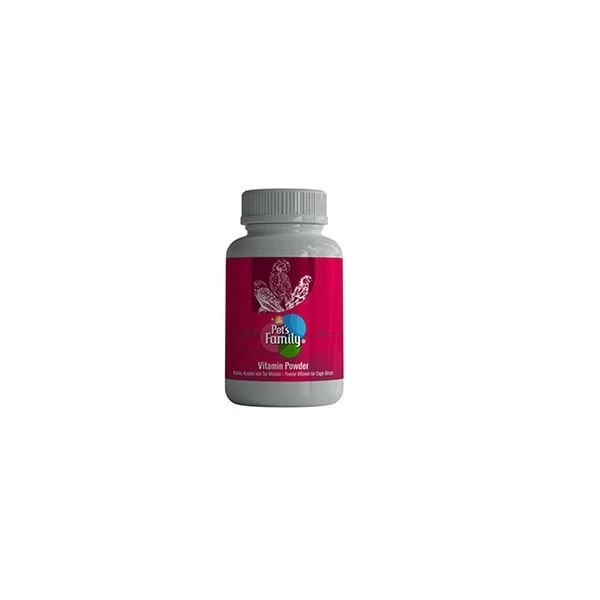 Pets Family Vitamin Kuşlar Için Toz Vitamin 100 Gr