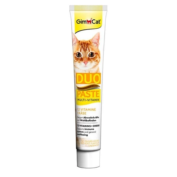 Gimcat Multivitamin Paste 12 Vitaminli Peynirli Kedi Vitamin Macunu 50 Gr