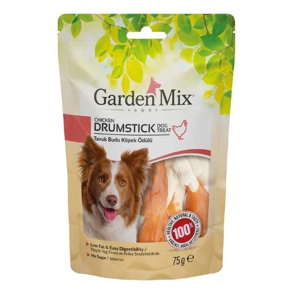 Garden Mix Tavuk Budu Köpek Ödül Maması 75 Gr