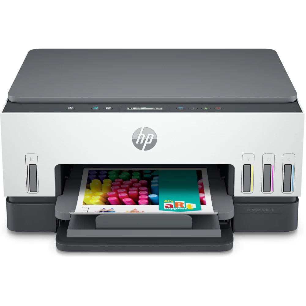 Hp 6uu48a Smart Tank 670 Renklİ Yaz/tar/fot Wi-fi A4