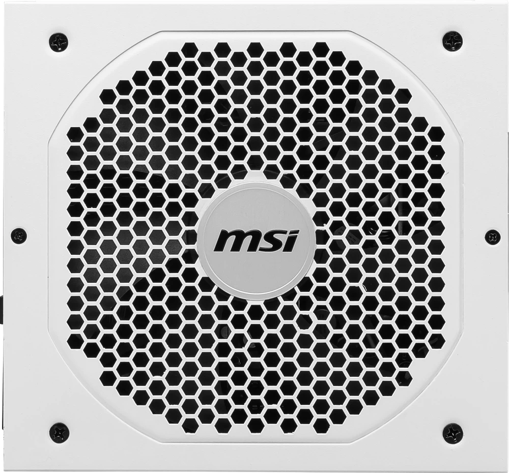 Msi Mpg A750gf White 750w 80+ Gold Power Supply