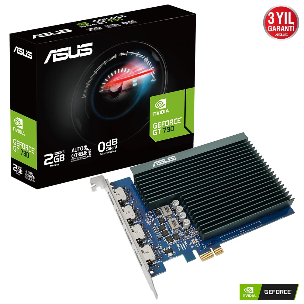 Asus Gt730-4h-sl-2gd5 2gb Gddr5 Hdmi 64bit