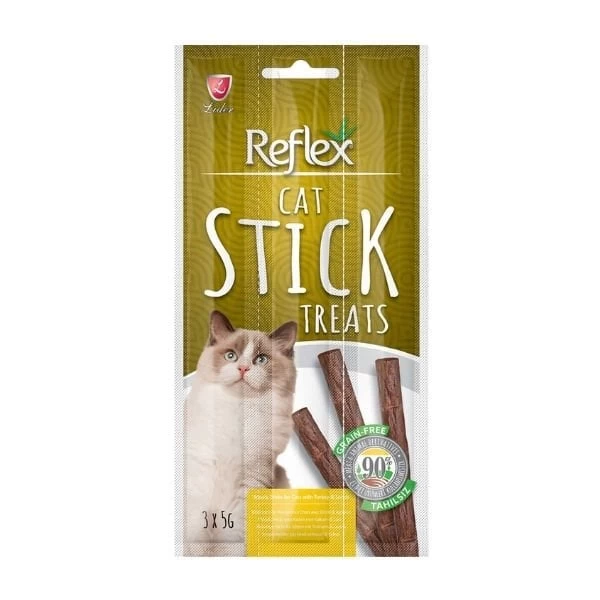 Reflex Hindi Ve Kuzulu Stick Kedi Ödül Maması 3 Adet 5 Gr