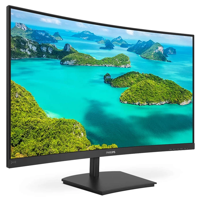24 Philips 241e1sca/01 Ips Fhd 4ms 75hz Fhd Freesync Hdmi Vga