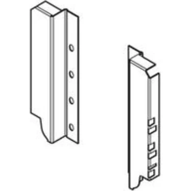 Blum Tdbx Arkalik Tutucu D YÜkseklİk Grİ (blmz30d000sl+r Grİ)