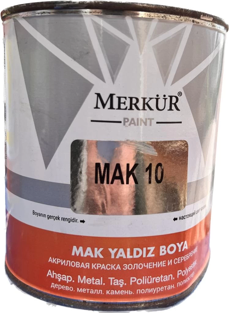 MerkÜr Gold Mak-10 Varak Sİlver 750 Gr