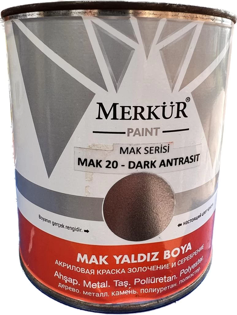 MerkÜr Gold Mak-20 Dark Antrasit 750 Gr