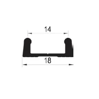 Albatur Glasslİne 7700 150-7710-1410-3000 Cam SÜrme Alt Ray 3 Mt