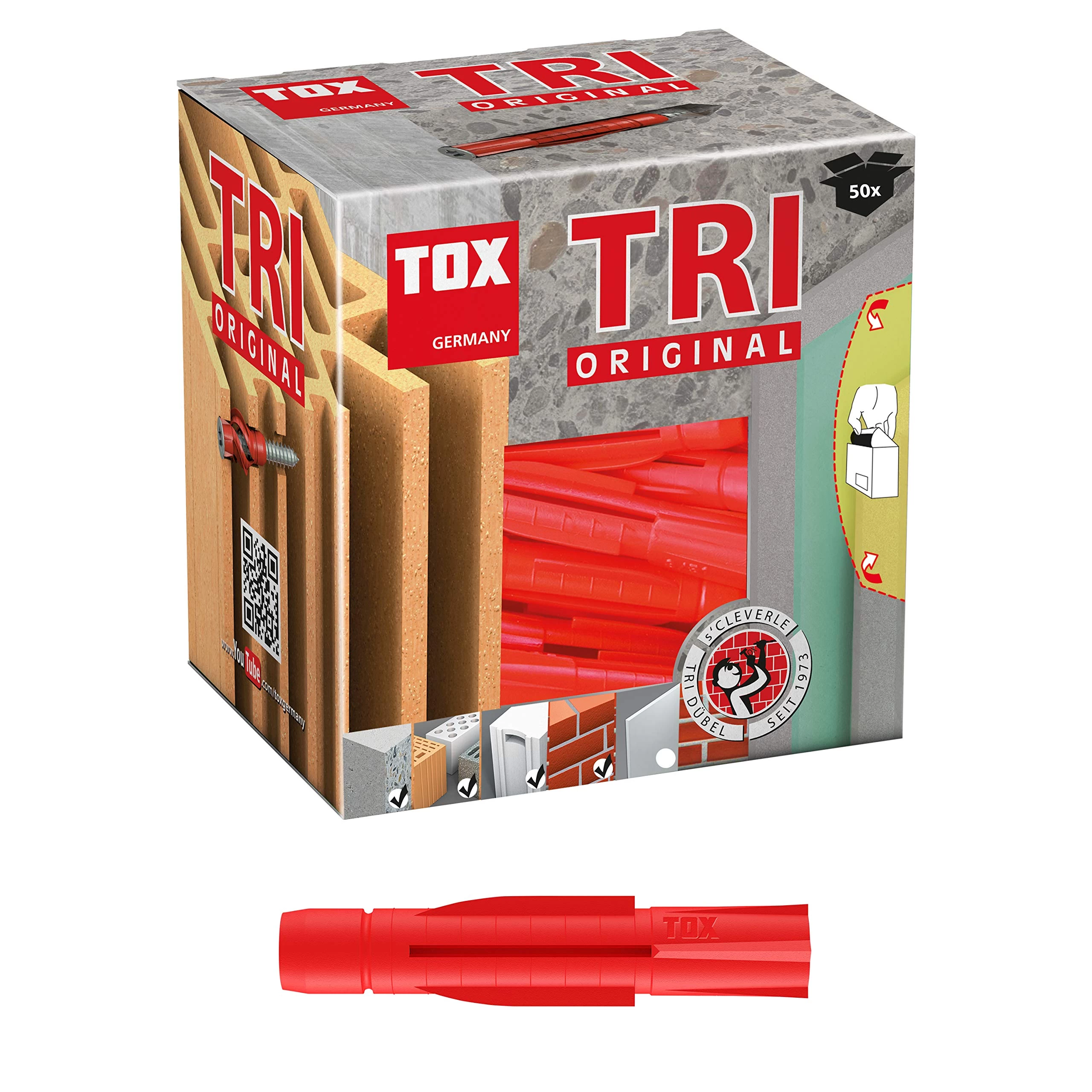 Tox Trimax Roket DÜbel 8 Mm (100 Adet) Paket