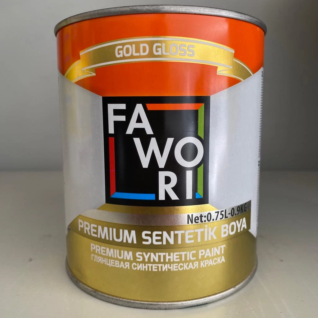 Faworİ Sentetİk Boya Sİyah 0,75 Lt