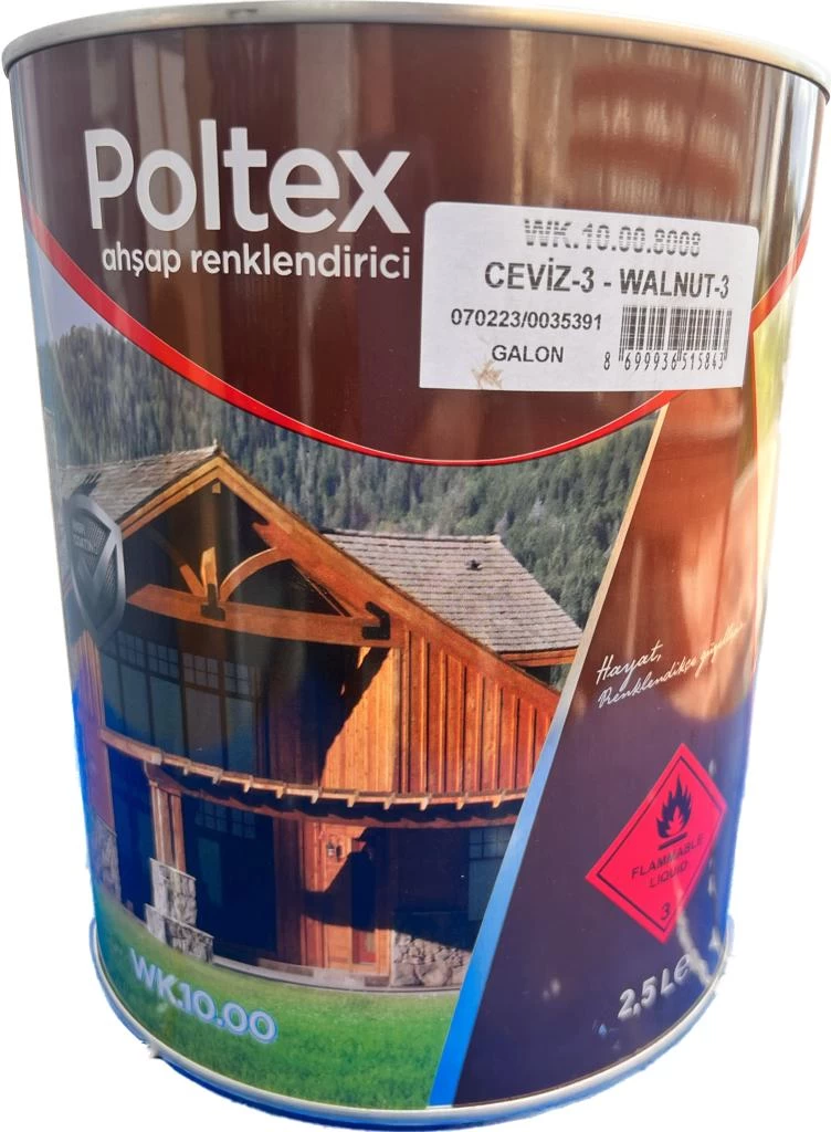 Polchem Wk10 Poltex Cevİz-3 2,5 Lt (8008)