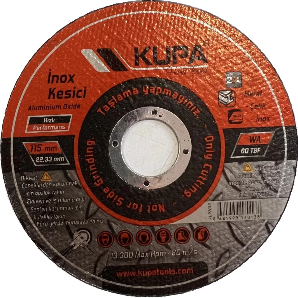 Kupa İnox Kesİcİ 115 Mm