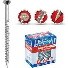 Merİdyen 3,5*50 Mdf Vİdasi Torx (200 Adet) Paket