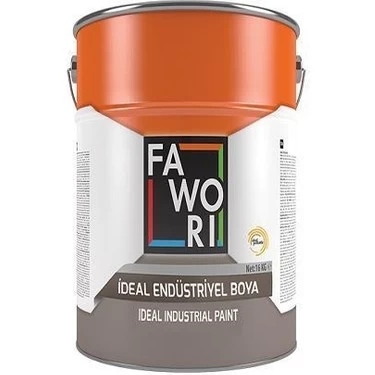 Faworİ İdeal EndÜstrİyel Boya Koyu Kahve 0,75 Kg