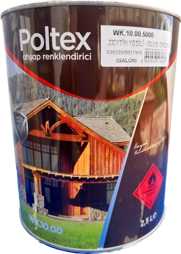 Polchem Wk10 Poltex Zeytİn YeŞİlİ 2,5 Lt (5000)