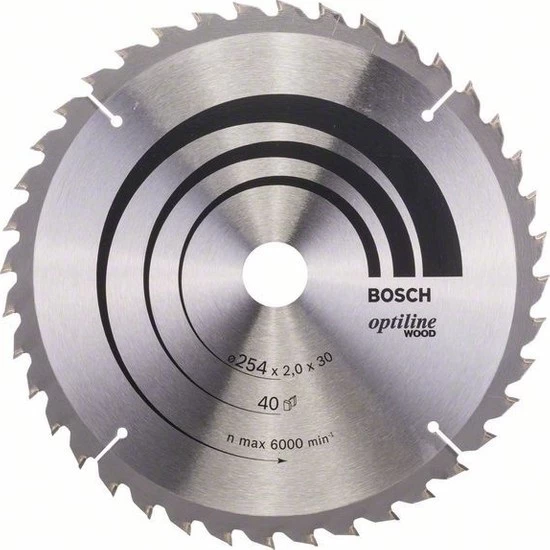 Bosch Optİlİne Wood Daİre Testere 184*16 Mm 48 DİŞ