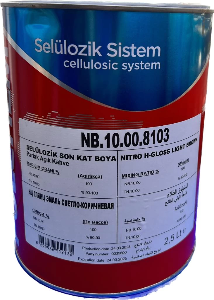 Polchem Nb10 Sell. AÇik Kahve 2,5 Lt