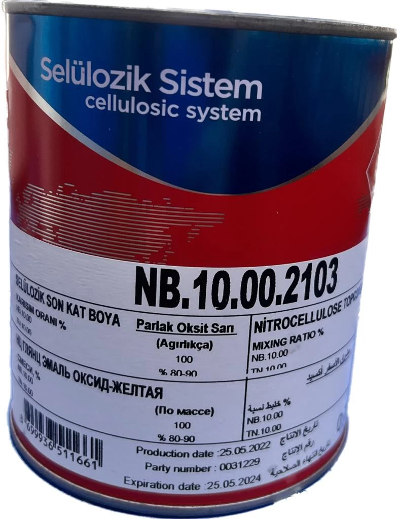 Polchem Nb10 Sell. Oksİt Sari 0,75 Lt