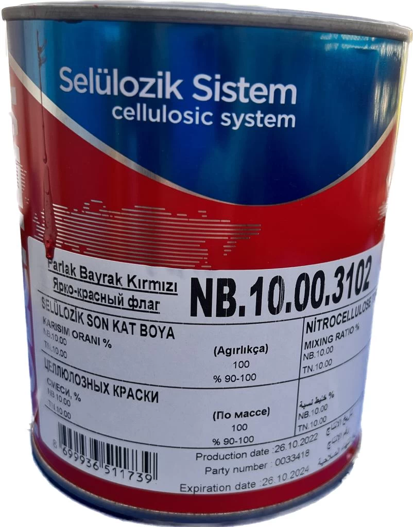 Polchem Nb10 Sell. Bayrak Kirmizi 0,75 Lt