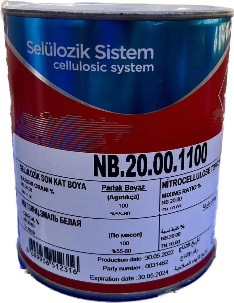 Polchem Nb20 Sell. Parlak Beyaz Boya 0,75 Lt