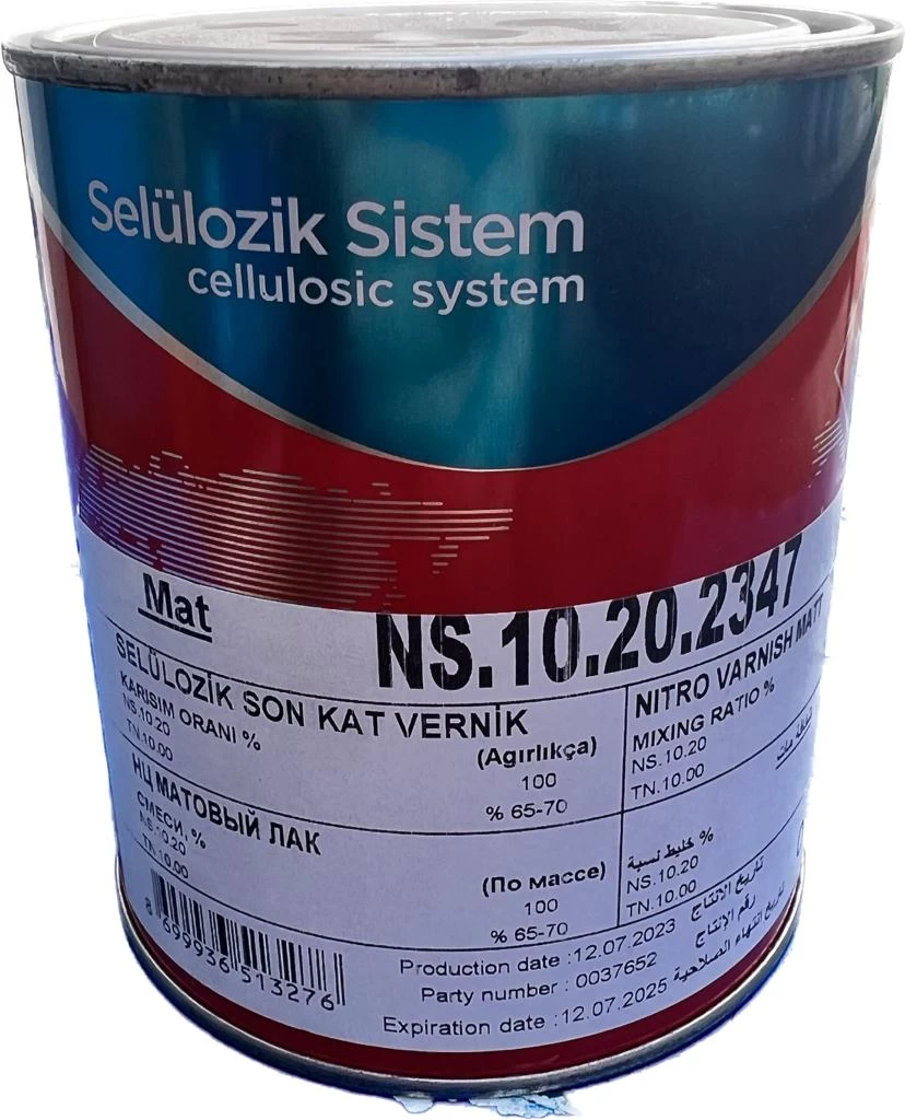 Polchem Ns10.20 SelÜlozİk Mat Vernİk 0,85 Lt