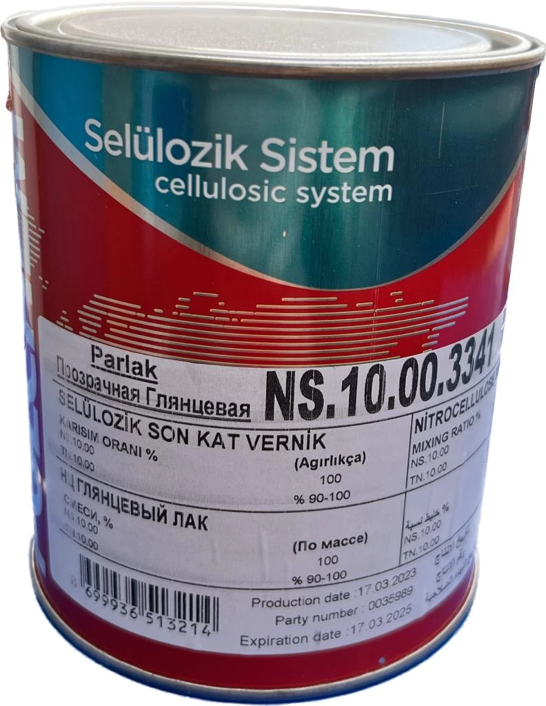 Polchem Ns10.00 SelÜlozİk Parlak Vernİk 0,85 Kg