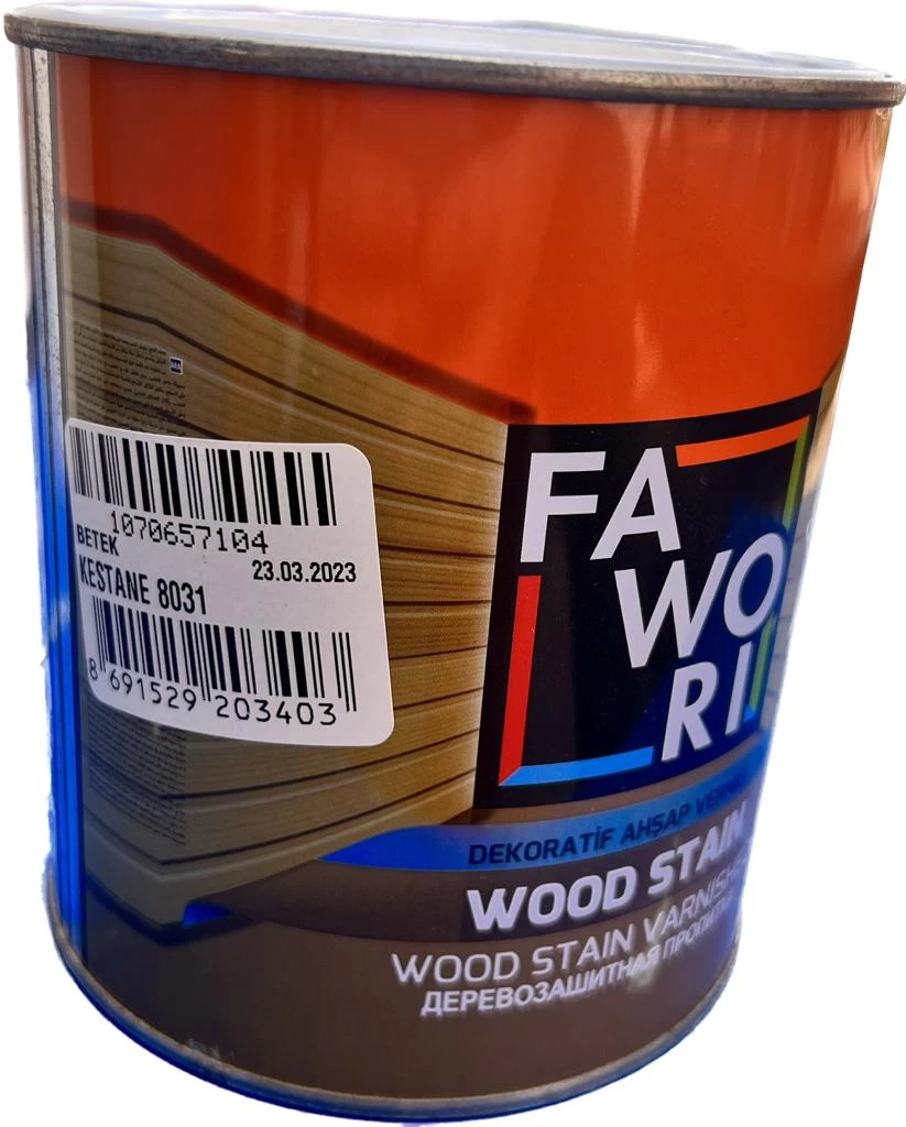 Faworİ Wood Stain Kestane 0,75 Lt