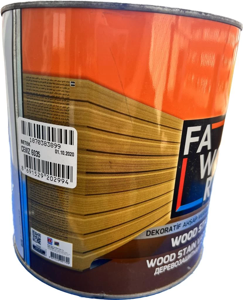 Faworİ Wood Stain Cevİz 2,5 Lt