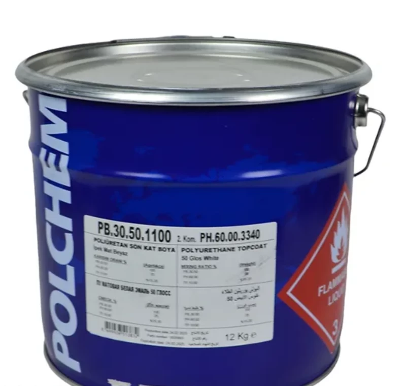 Polchem Pb30.50 İpek Mat Beyaz Boya 12 Kg