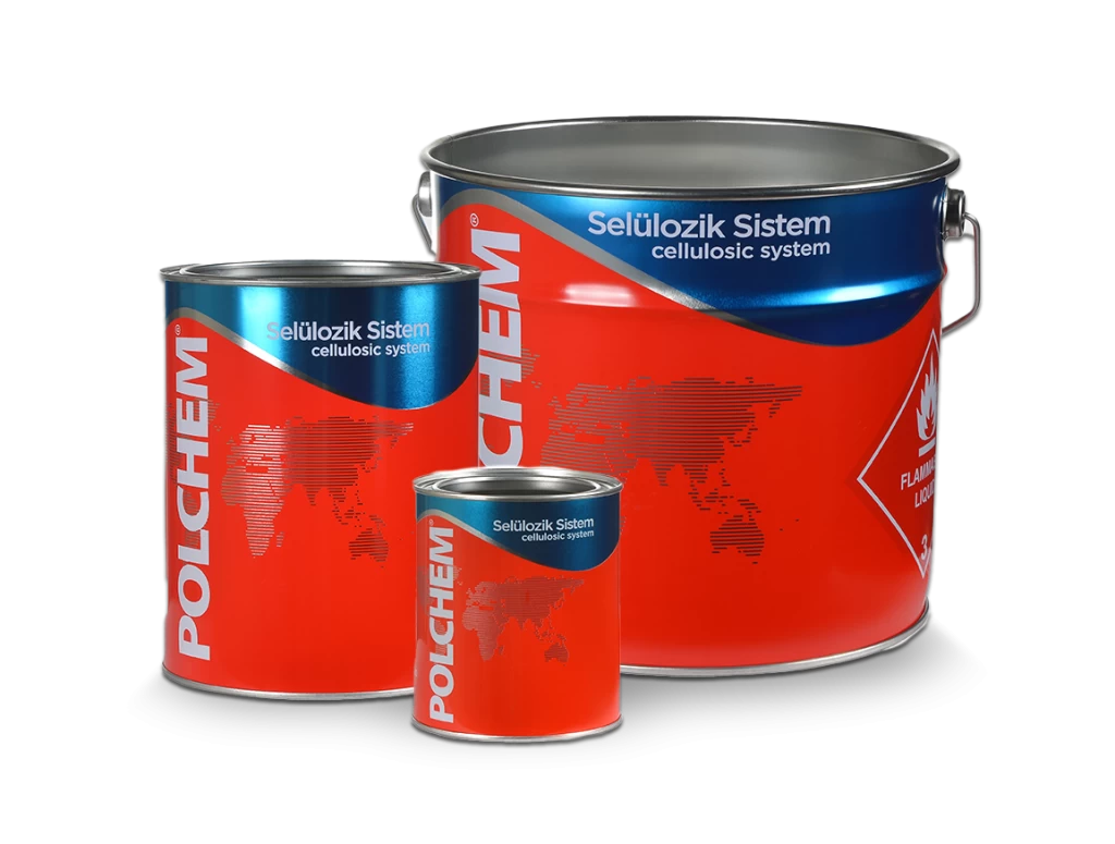 Polchem Ns10.40 SelÜlozİk İpek Mat Vernİk 12 Kg