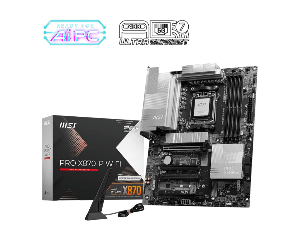 Msi Pro X870-p Wifi Amd X870 Soket Am5 Ddr5 8200