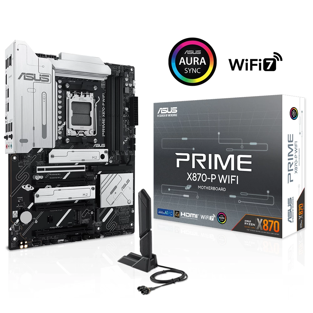 Asus Prime X870-p Wifi Amd X870 Soket Am5 Ddr5 800