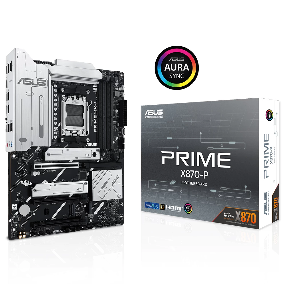 Asus Prime X870-p Amd X870 Soket Am5 Ddr5 8000+(oc