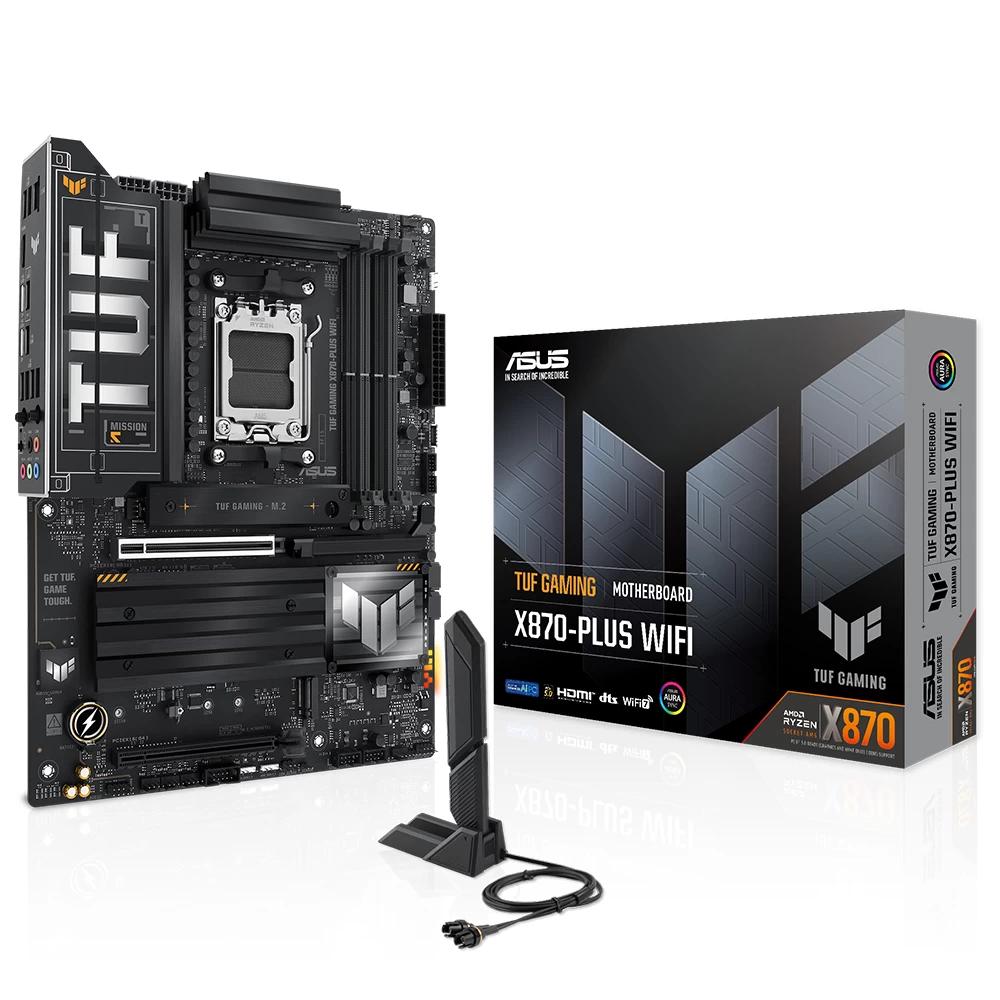 Asus Tuf Gaming X870-plus Wifi Amd Am5 Ddr5 Atx