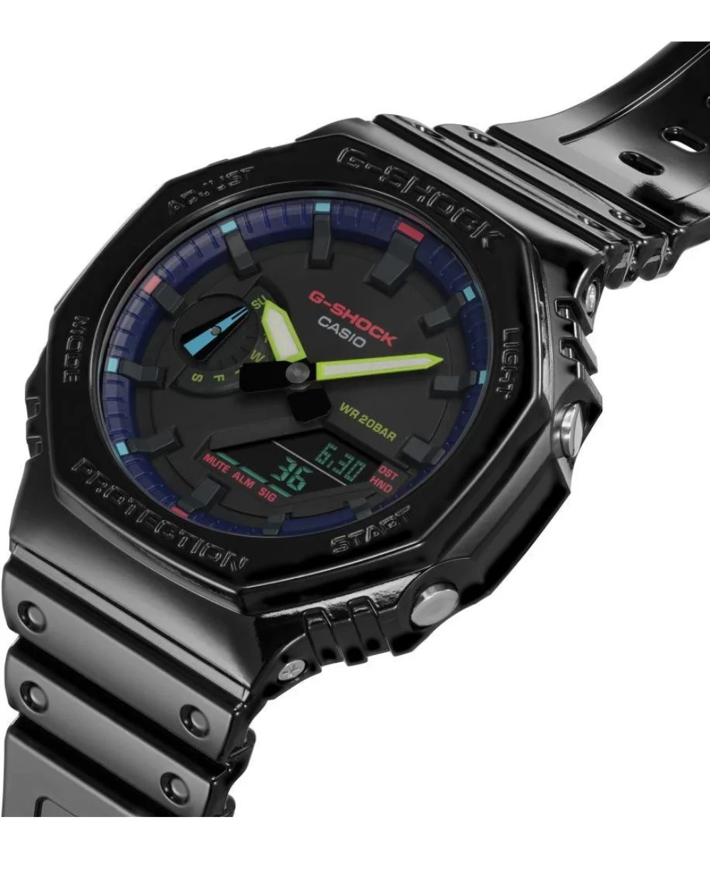 Casio G-Shock Ga-2100rgb-1adr Kol Saati