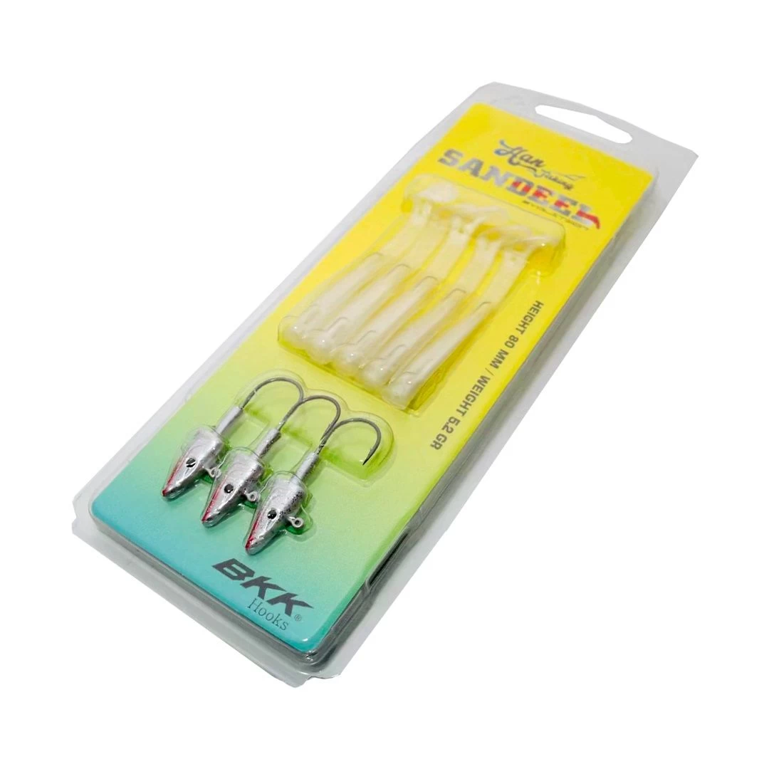 Hanfish Sandeel Silikon 80 Mm - 5.2 Gr. Sl-800 Peary White