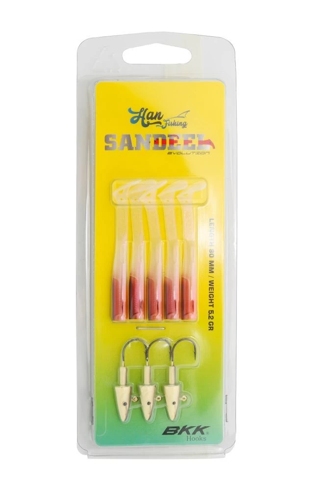 Hanfish Sandeel Silikon 80 Mm - 5.2 Gr. Sl-812 Chinu Bait