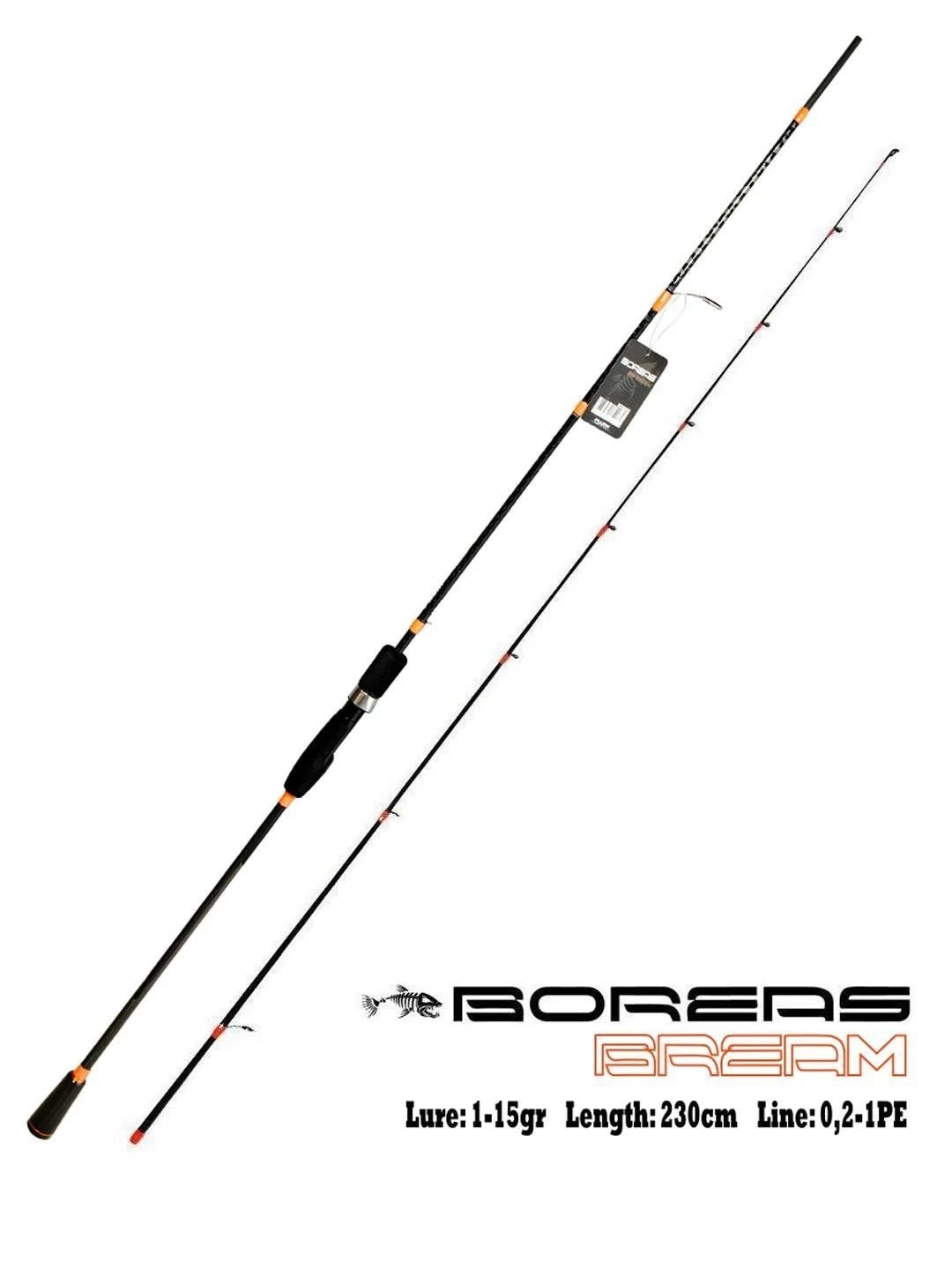 Fujin Boreas Bream 230cm 1-15gr Orange Fbsb-762kr Olta Kamışı