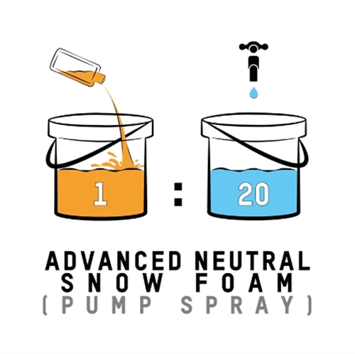 Valet Pro Advanced Neutral Snow Foam - Yoğun Ve Güvenli Yıkama Köpüğü 5 Lt