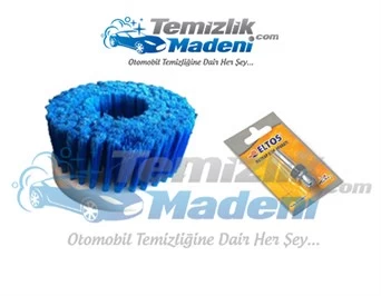 Upcare Polisaj Yumuşak Koltuk Temizleme Fırçası - Matkap Aparatı Seti