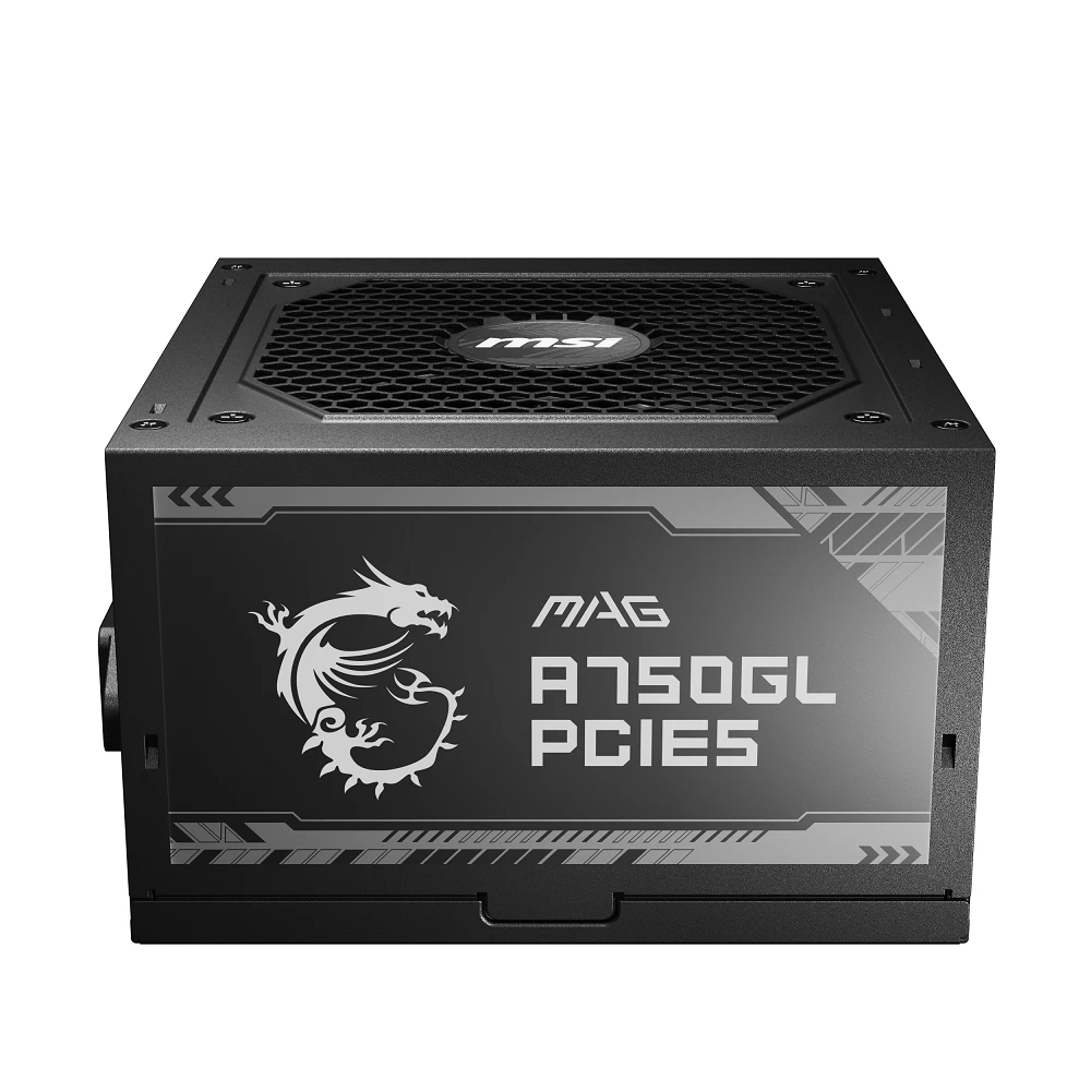 Msi Mag A750gl Pcie5 750w 80+gold Power Supply