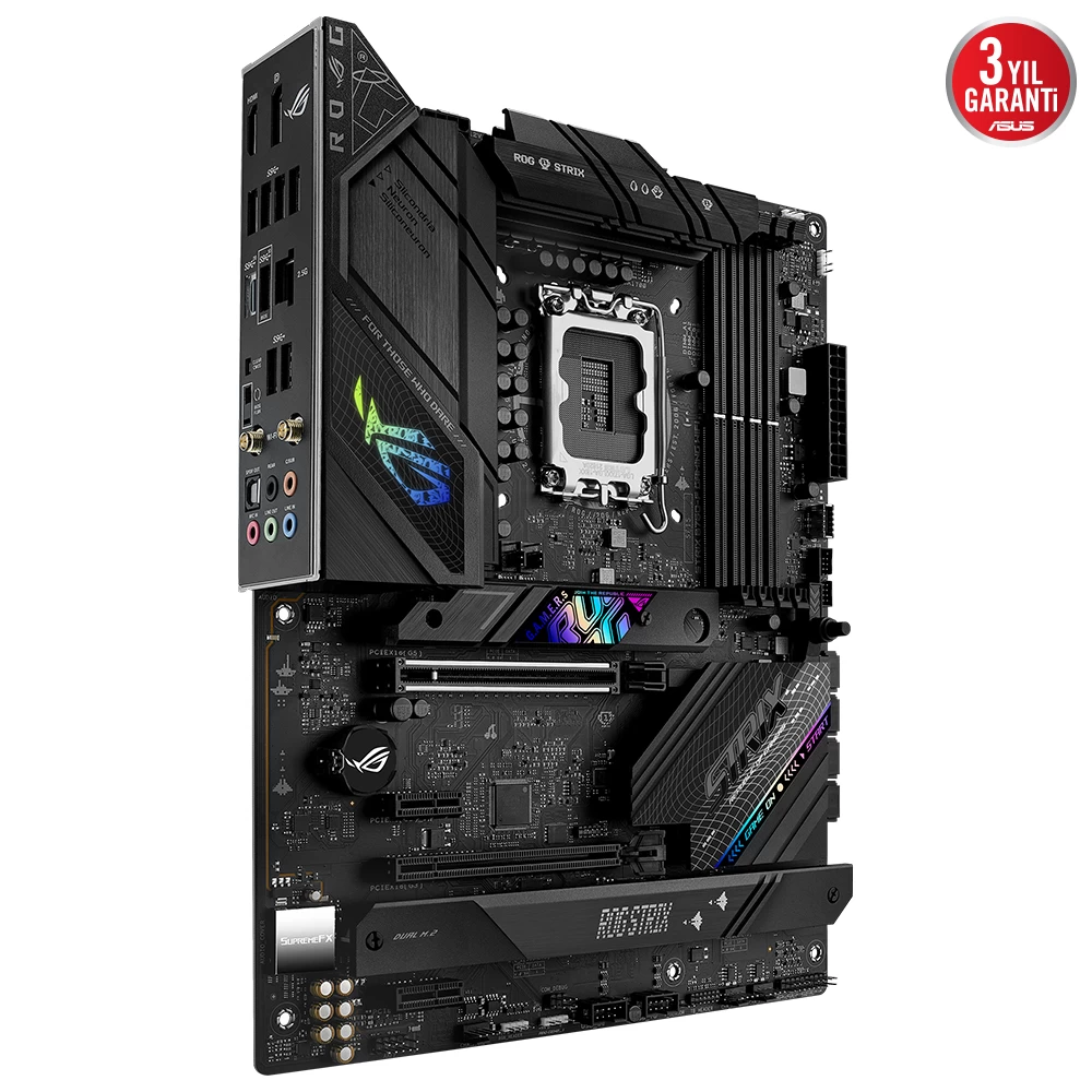 Asus Rog Strix B760-f Gaming Wifi Ddr5 Dp Hdmi 3xm2 Usb3.2 Wifi Bt Rgb Lan Atx 1700p