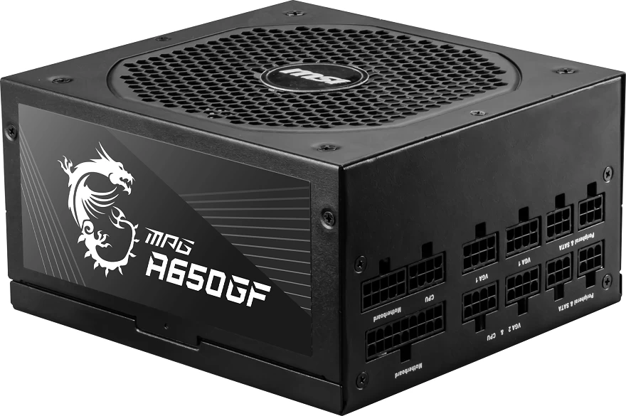 Msi Mpg A650gf 650w 80+ Gold Power Supply