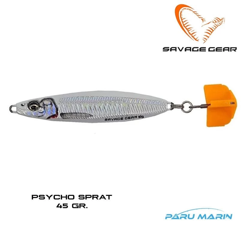 Savage Gear Psycho Sprat 45gr. Suni Yem White Silver