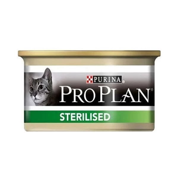 Pro Plan Sterilised Ton Ve Somonlu Konserve Kedi Maması 85 Gr