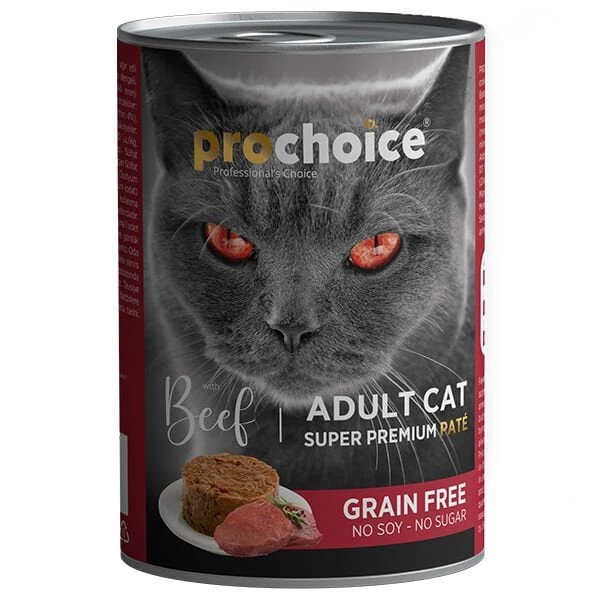 Pro Choice Adult Biftekli Yetişkin Konserve Kedi Maması 400 Gr