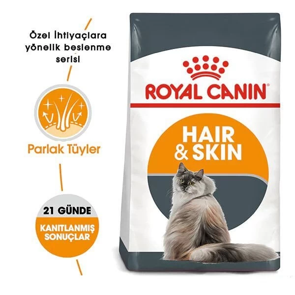 Royal Canin Hair Skin Deri Ve Tüy Sağlığı Için Kedi Maması 4 Kg