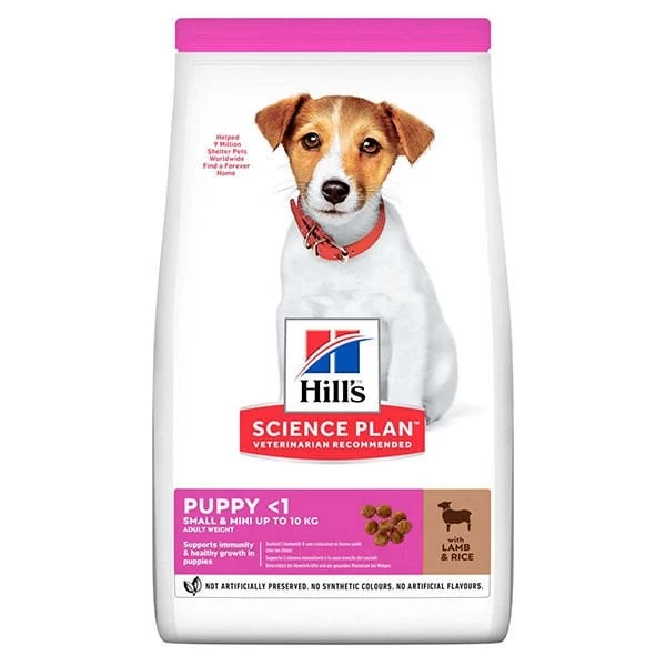 Hills Puppy Small  Mini Kuzu Etli Küçük Irk Yavru Köpek Maması 1+500 Gr Hediyeli