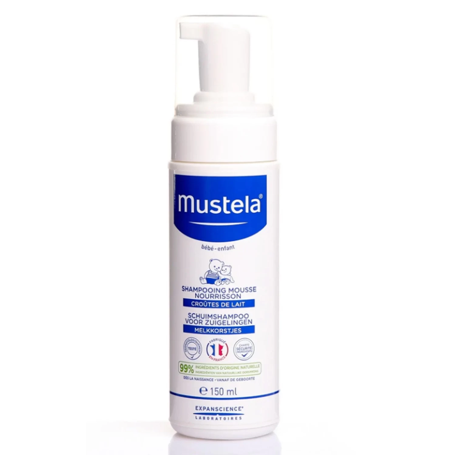 Mustela Yenidoğan Konak Önleyici Köpük Şampuan 150 Ml