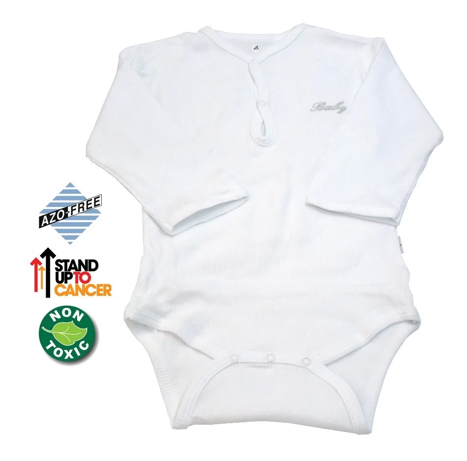 Sema Baby Uzun Kol Kaşkorse Badi (body) - Beyaz  6-12 Ay
